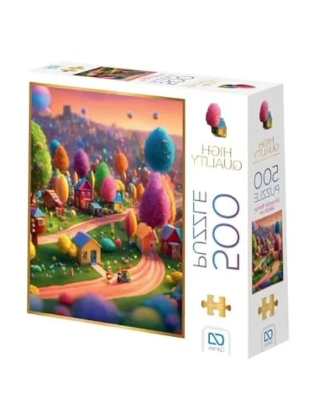 Minyatür Bahçe 500 Parça Profesyonel Hobi Puzzle (33x48 cm) ürün görseli 1