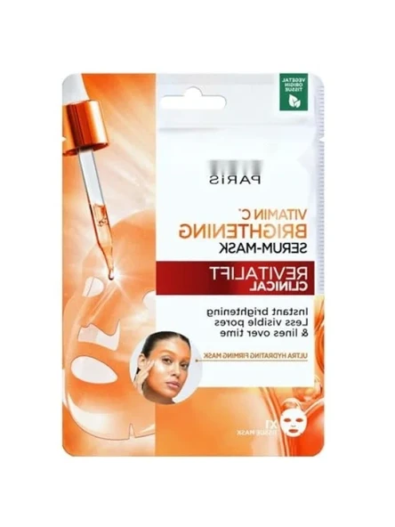 Aydınlatıcı C Vitamini Serum Etkili Maske - Anında Etki ürün görseli 1