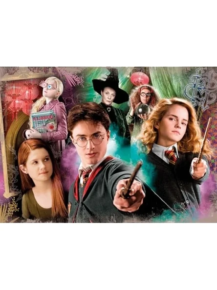 Harry Potter Temalı 104 Parçalı Çocuk Puzzle - Resim 2