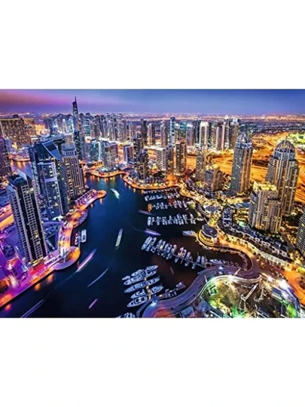 1500 Parça Dubai Temalı Puzzle Eğlenceli Set - Resim 2