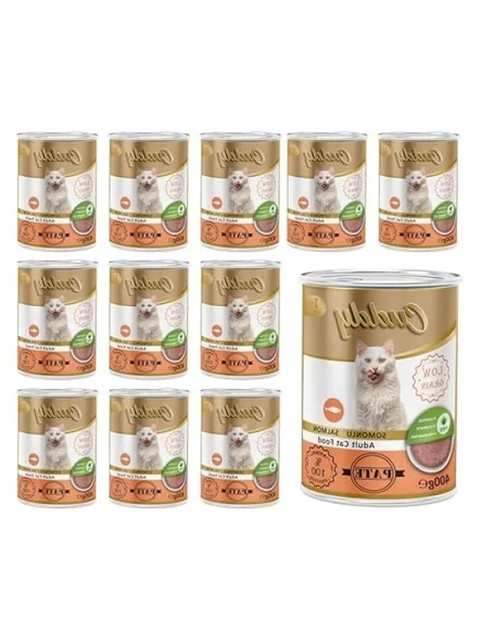 Somonlu Pate Yaş Mama, 400g x 12 Adet ürün görseli 1
