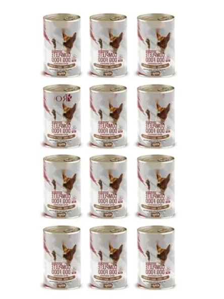Yüksek Proteinli Dana Etli Yetişkin Köpek Konservesi - 415 Gr x 12 Adet ürün görseli 1