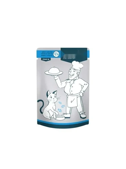 Balıklı Pouch Kedi Maması, 80 Gr, 24 Adet ürün görseli 1