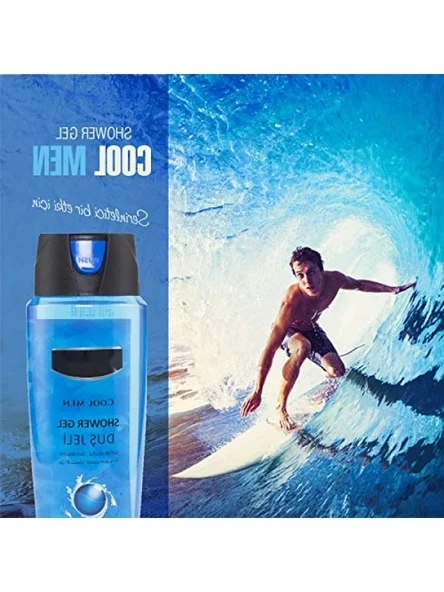 Pratik Kapaklı Duş Jeli - Cool Men (500 ml) - Resim 3