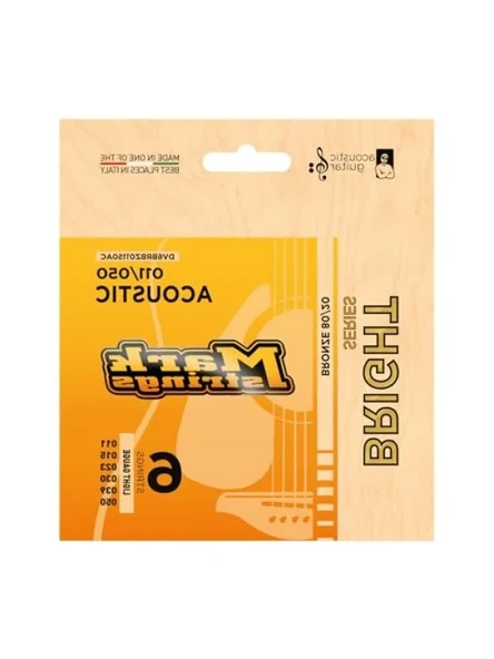 Yüksek Kaliteli 80/20 Bronze 11-50 Akustik Gitar Teli ürün görseli 1
