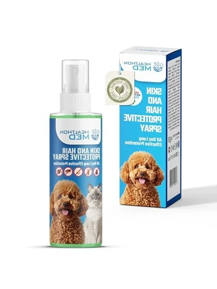 Doğal Vegan Formüllü Köpek ve Kedi Deri & Tüy Koruyucu Sprey – 200 ml ürün görseli 1