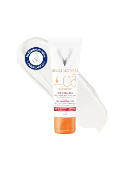 Yüksek Koruma SPF50 Anti-Aging Güneş Kremi - 50 ml ürün görseli 1