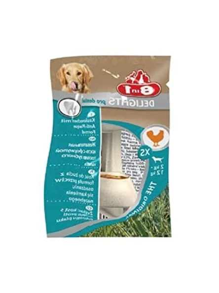 30'lu Paket Köpek Ödül Kemik - Delight Xs Pro Dental ürün görseli 1