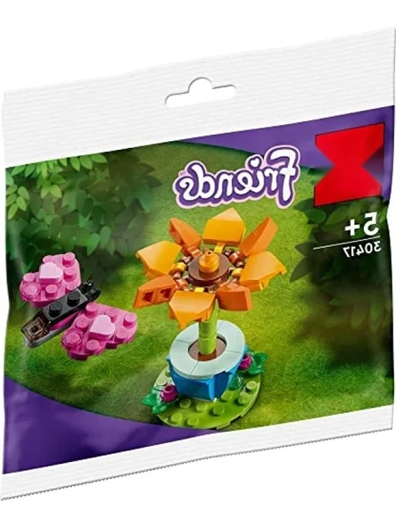 LEGO Bahçe Çiçeği ve Kelebek Seti (57 Parça) ürün görseli 1