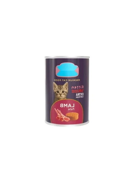 Yavru Kediler İçin Kuzu Etli 400 gr Pate Konserve Mama ürün görseli 1