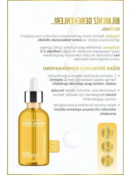 Onarıcı Retinol Serum - 30 ml - Resim 3