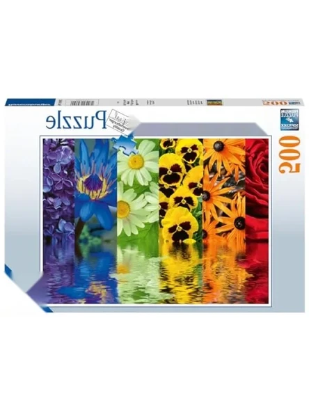 500 Parça Çiçek Yansıma Puzzle - Resim 2
