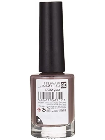 Yüksek Kaliteli Oje 28 Grey Stone - Gri - Resim 2