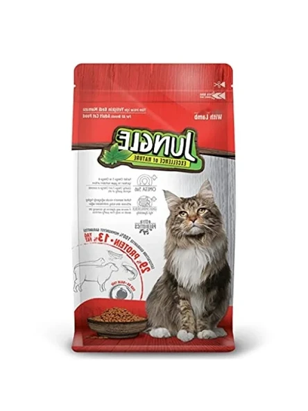 Yetişkin Kediler İçin Kuzulu Tahıllı Kedi Maması, 15 Kg ürün görseli 1