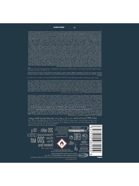 Erkek Deodorant - 200 ml, Uzun Süreli Koruma - Resim 2