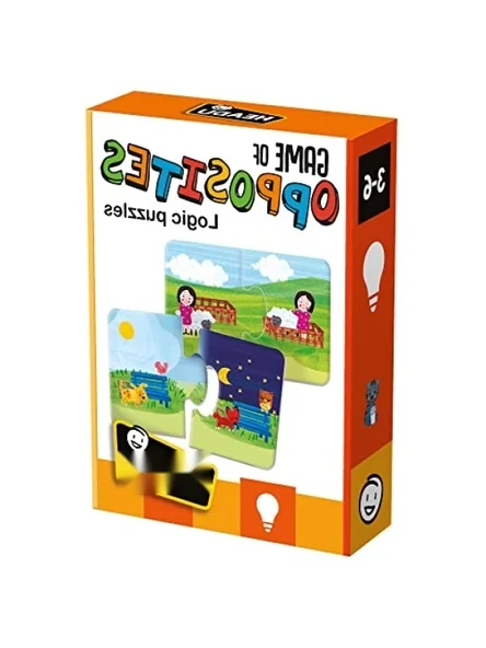 Eğitici Karşıtlıklar Temalı Puzzle ürün görseli 1