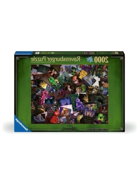 2000 Parçalı Disney Villainous Temalı Puzzle ürün görseli 1