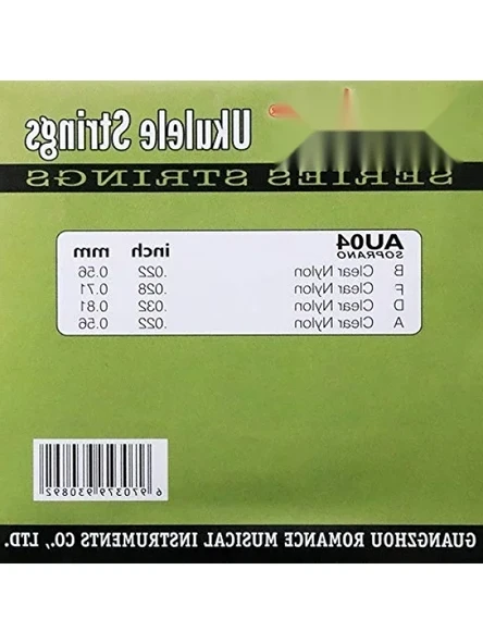 Dayanıklı Ukulele Tel Seti - Süper Hafif - Resim 2