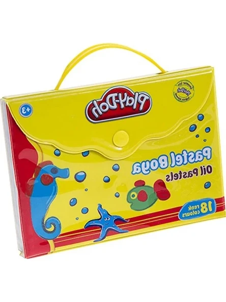 18 Renkli Pastel Boya Seti ürün görseli 1