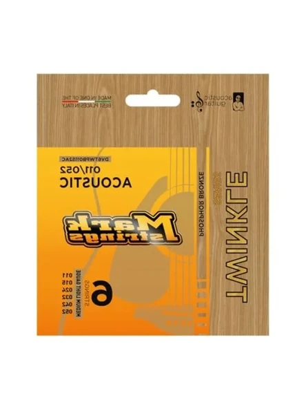 Dayanıklı Phosphor Bronze Akustik Gitar Teli - 11-52 ürün görseli 1