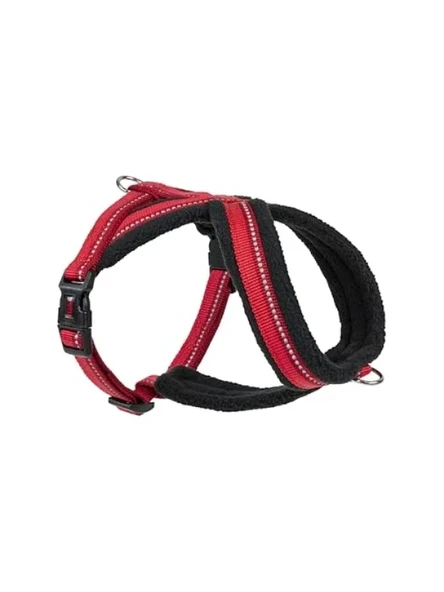 Konforlu Polar Astarlı Göğüs Tasması, XL Boy, Kırmızı ürün görseli 1