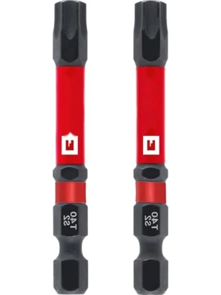 Darbeli Bit Seti – 2 Parça, 60 mm, T40 - Resim 2