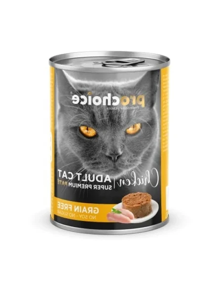 Tahılsız Tavuk Etli Yetişkin Kedi Maması, 400 g x 12 Adet ürün görseli 1