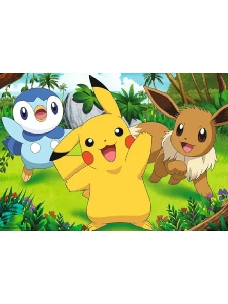 2x24 Parça Pokemon Yapboz Seti - Resim 3