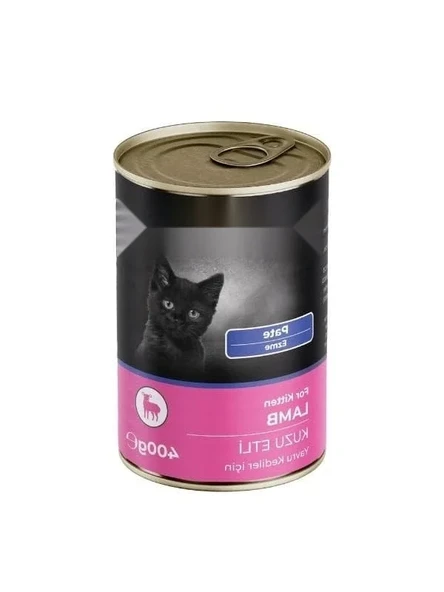 Yavru Kediler İçin Kuzu Etli Konserve Pate 400 gr ürün görseli 1