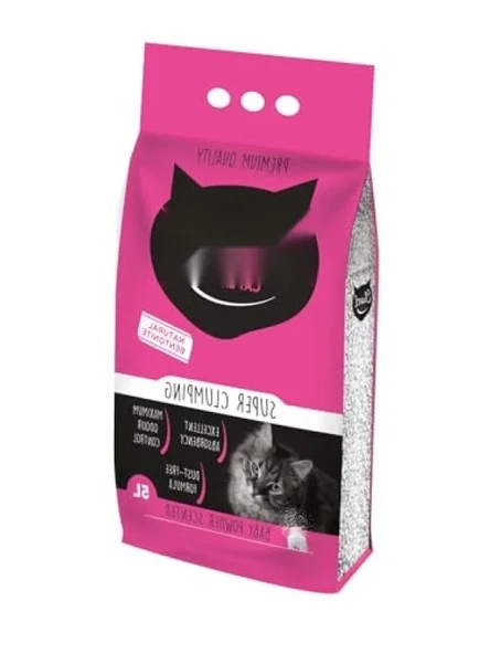 5 lt İnce Pudra Kedi Kumu ürün görseli 1