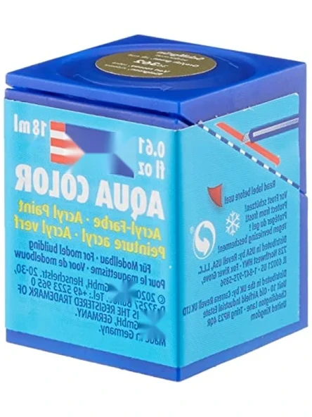 Su Bazlı Akrilik Maket Boyası - Grimsi Yeşil - 18 ml ürün görseli 1