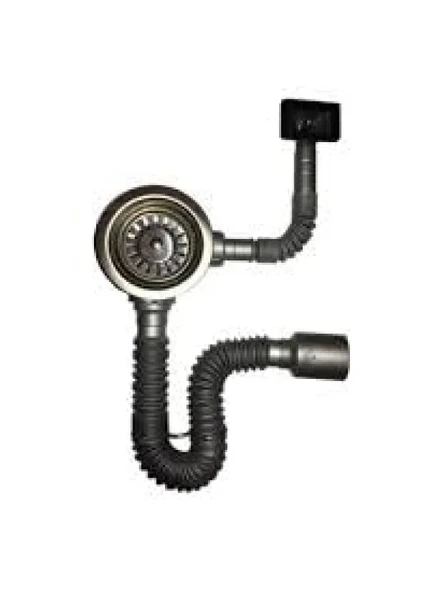 Üstten Taşmalı Körüklü Lavabo Sifonu - 115 mm Çap ürün görseli 1