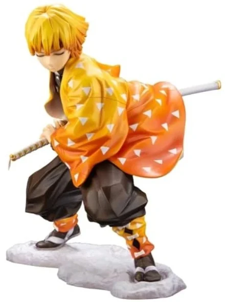 Detaylı Zenitsu Agatsuma Aksiyon Figürü, 16 cm, Anime Temalı Koleksiyon Parçası ürün görseli 1
