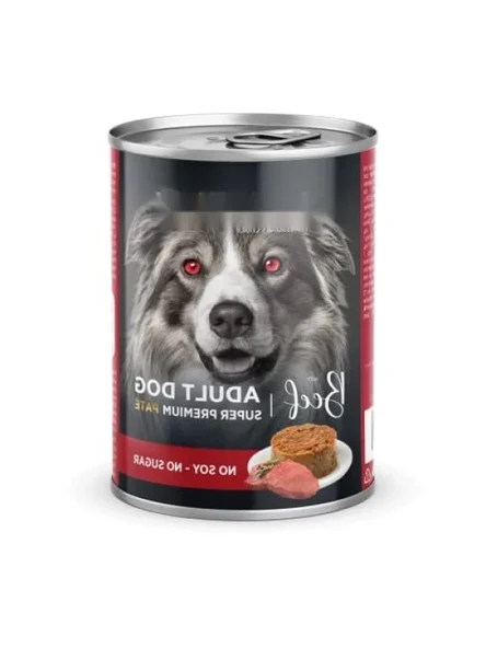 Yetişkin Köpekler İçin Sığır Etli ve Pirinçli Besleyici Mama, 400 g x 12 Adet ürün görseli 1