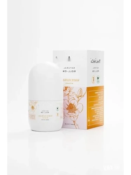 %100 Doğal Roll-On Parfüm - Beyaz Çiçekler, 60 ml ürün görseli 1