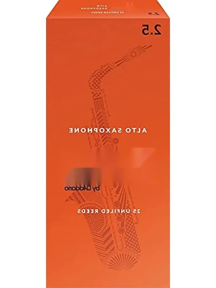 Alto Saksafon Kamışları - 2.5 Güç, 25'li Paket ürün görseli 1