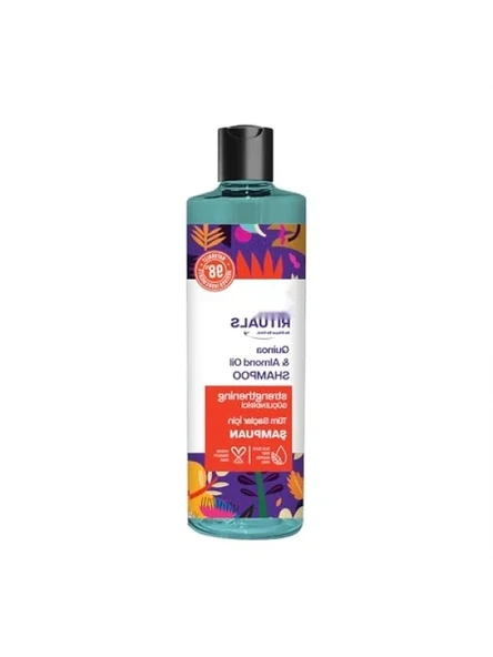 Kinoa ve Badem Yağı İçeren Saç Şampuanı - 400 ml ürün görseli 1