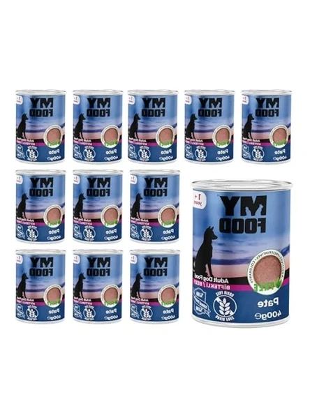 Yetişkin Köpekler için Biftekli Pate - 400 Gr x 12 Adet ürün görseli 1