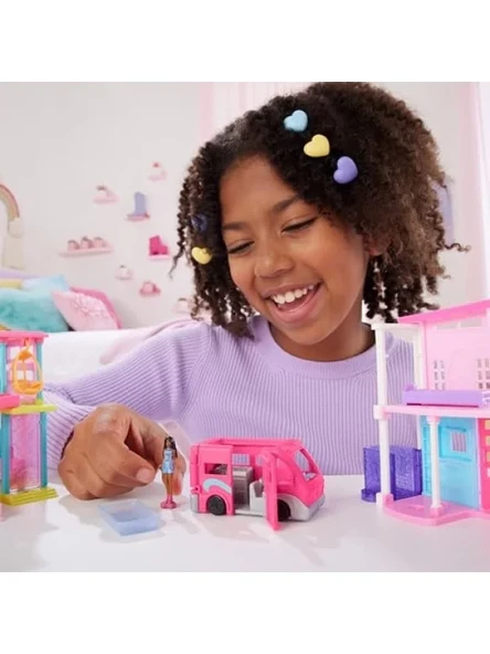 Mini Rüya Karavanı ve 4 cm Bebek Seti - Resim 2
