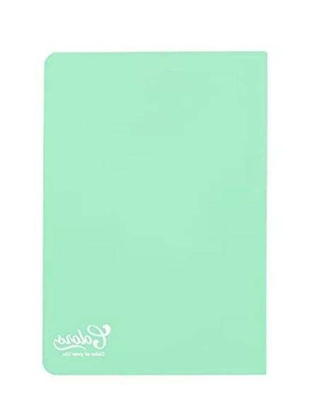 Yeşil Renkli A4 80 Yaprak Çizgili Defter ürün görseli 1