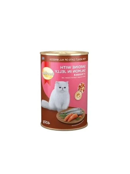 400 gr Somonlu Sardalya İçeren Kedi Konservesi ürün görseli 1