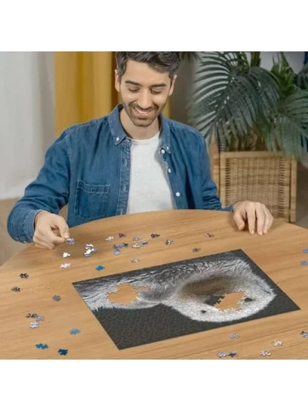 500 Parçalı Su Samuru Temalı Puzzle - Resim 3