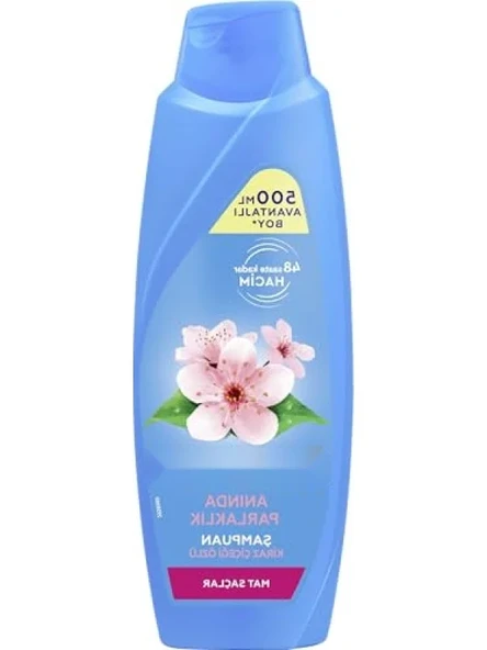 Kiraz Çiçeği Özlü Parlaklık ve Yumuşaklık Şampuanı - 500 ml ürün görseli 1