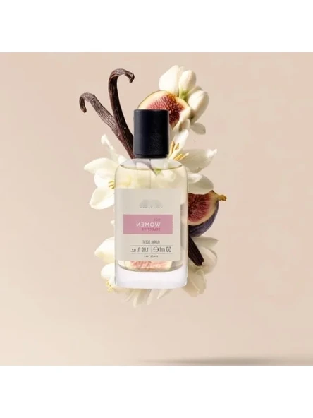 Çiçeksi ve Pudralı Kadın Parfümü 50 ml – Sümbülteber, İncir ve Vanilya ürün görseli 1