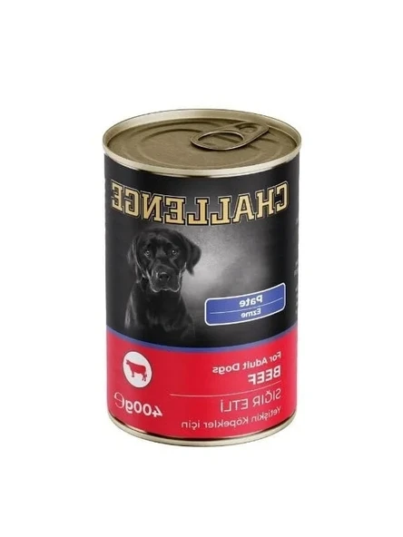 Besleyici Sığır Etli Konserve Köpek Pate 400 Gr ürün görseli 1