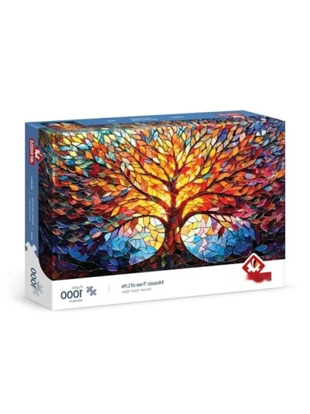 1000 Parça Mozaik Hayat Ağacı Puzzle ürün görseli 1