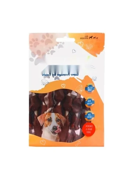 Tavuk, Ördek ve Ciğer Sargılı Köpek Ödül Stikleri - 80 g ürün görseli 1