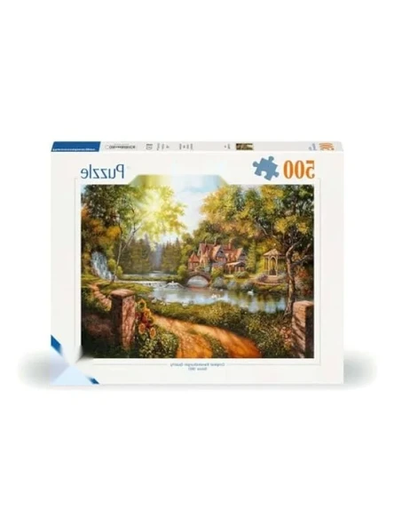Su Kenarı Temalı 500 Parça Puzzle ürün görseli 1