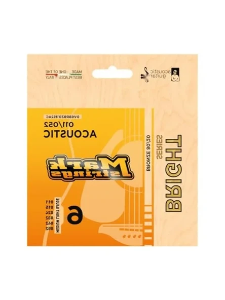 Yüksek Kaliteli 80/20 Bronze 11-52 Akustik Gitar Teli ürün görseli 1