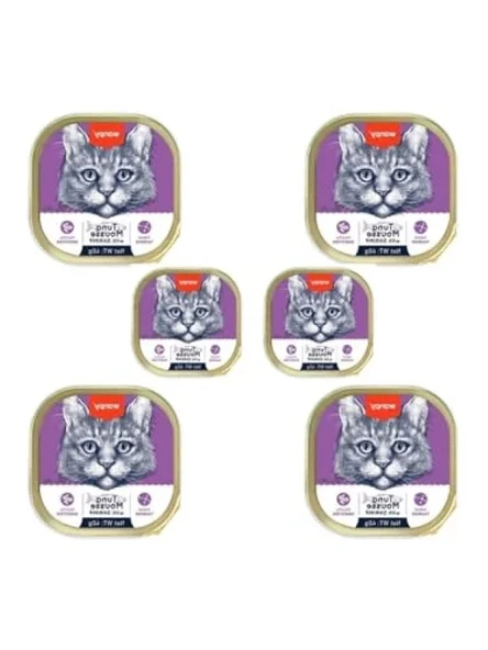 Ton Balıklı ve Karidesli Kedi Yaş Mama - 40 Gr X 6 Adet ürün görseli 1